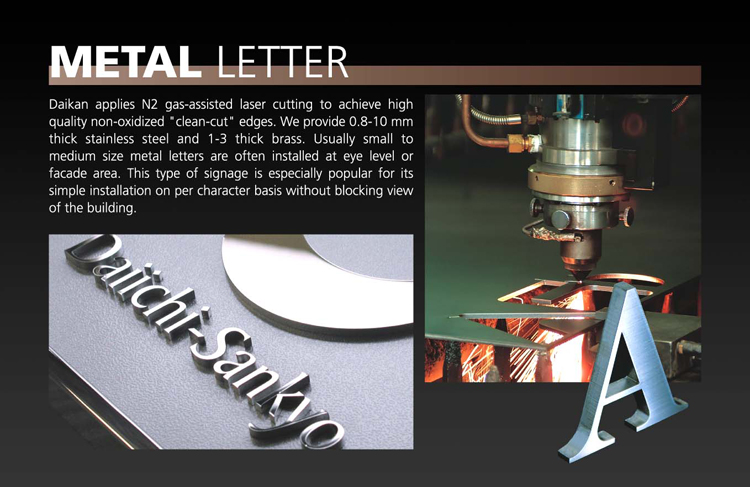 Metal Letter