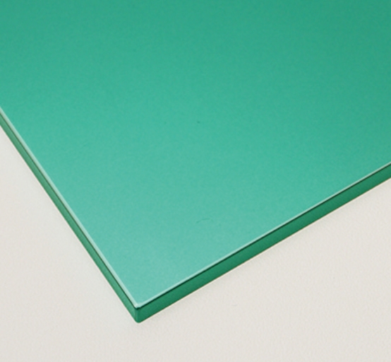Nickel (polished) + Color Clear Coating (Green)