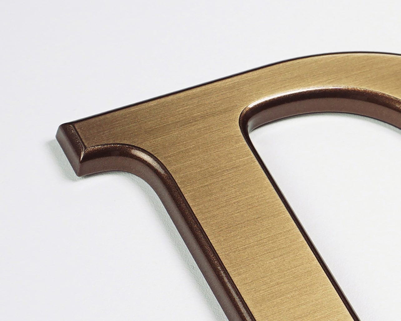 Type: Taff Lite 5mm Thick / 2mm Round + Semi-Straight Cut Finish: Gold Bronze