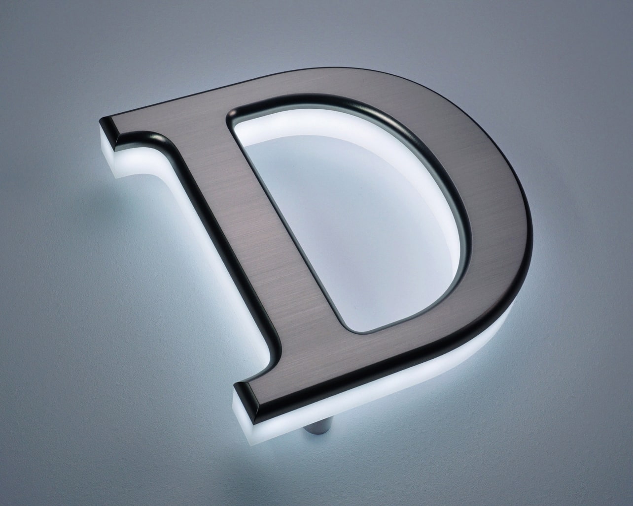 Surface: Taff Lite 5mm Thick /R-direct Cut Brushed Nickel Body: Special Luminance Resin 15mm Thick / Straight Cut Light Source: SMD LED Natural White