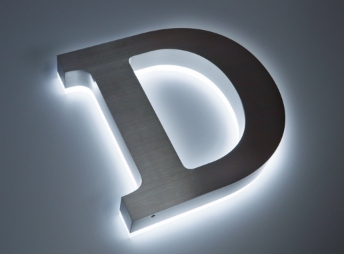 LED Metal Channel Partial Side Lit