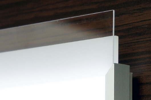 Plate② Clear Polycarbonate 0.5mm + Opal Acrylic 2mm