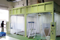 Air Flow Balanced Painting Booth