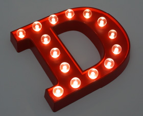 LEDサイン（文字型）｜LEDサイン・LED看板「ダイカン」製品案内